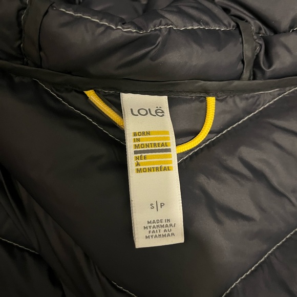 LoLe Puffer, size small, grey color - Picture 3 of 3